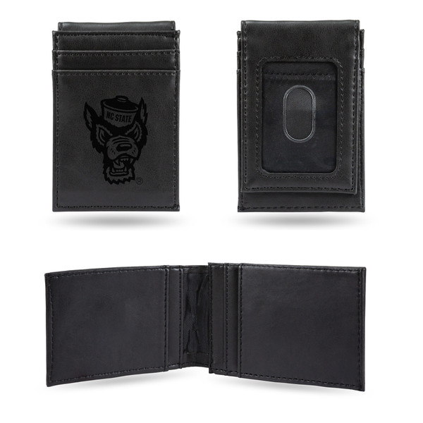 Black Front Pocket Wallet With Tuff